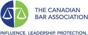 Logo of the Canadian Bar Association.